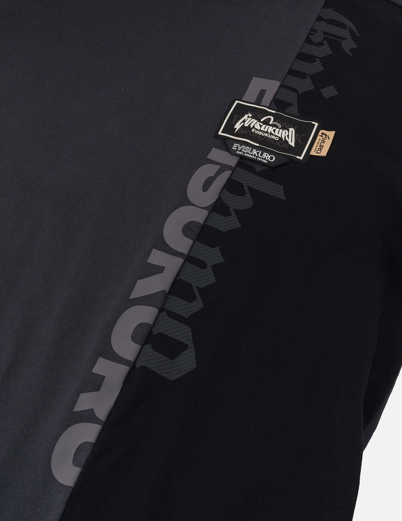 Panel design with Multi Labels Relax Fit T-Shirt 6