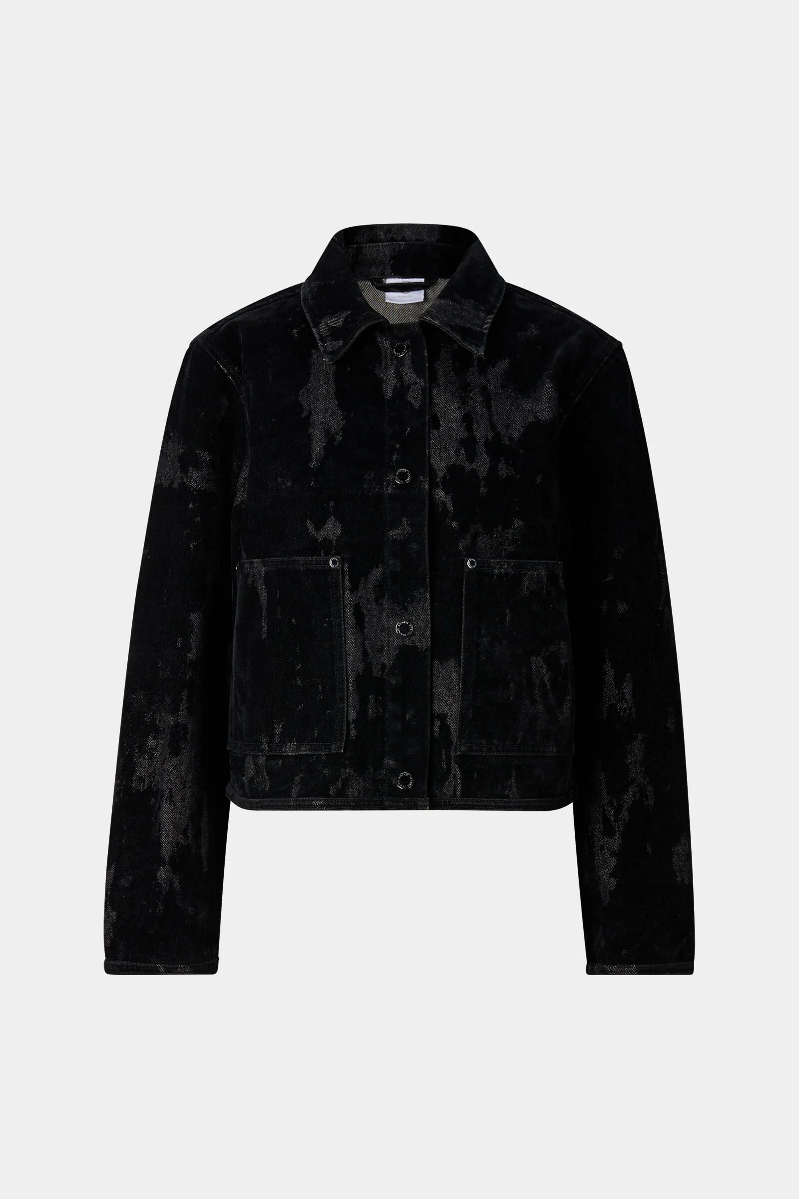 Lore Denim Jacket in Black - 1