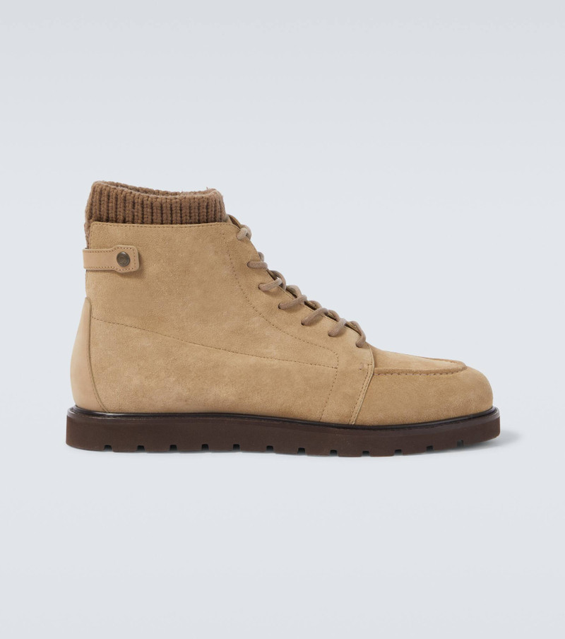 Verbier suede lace-up boots 1