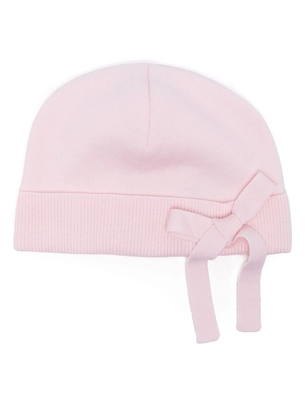 bow-embellished beanie hat - 1