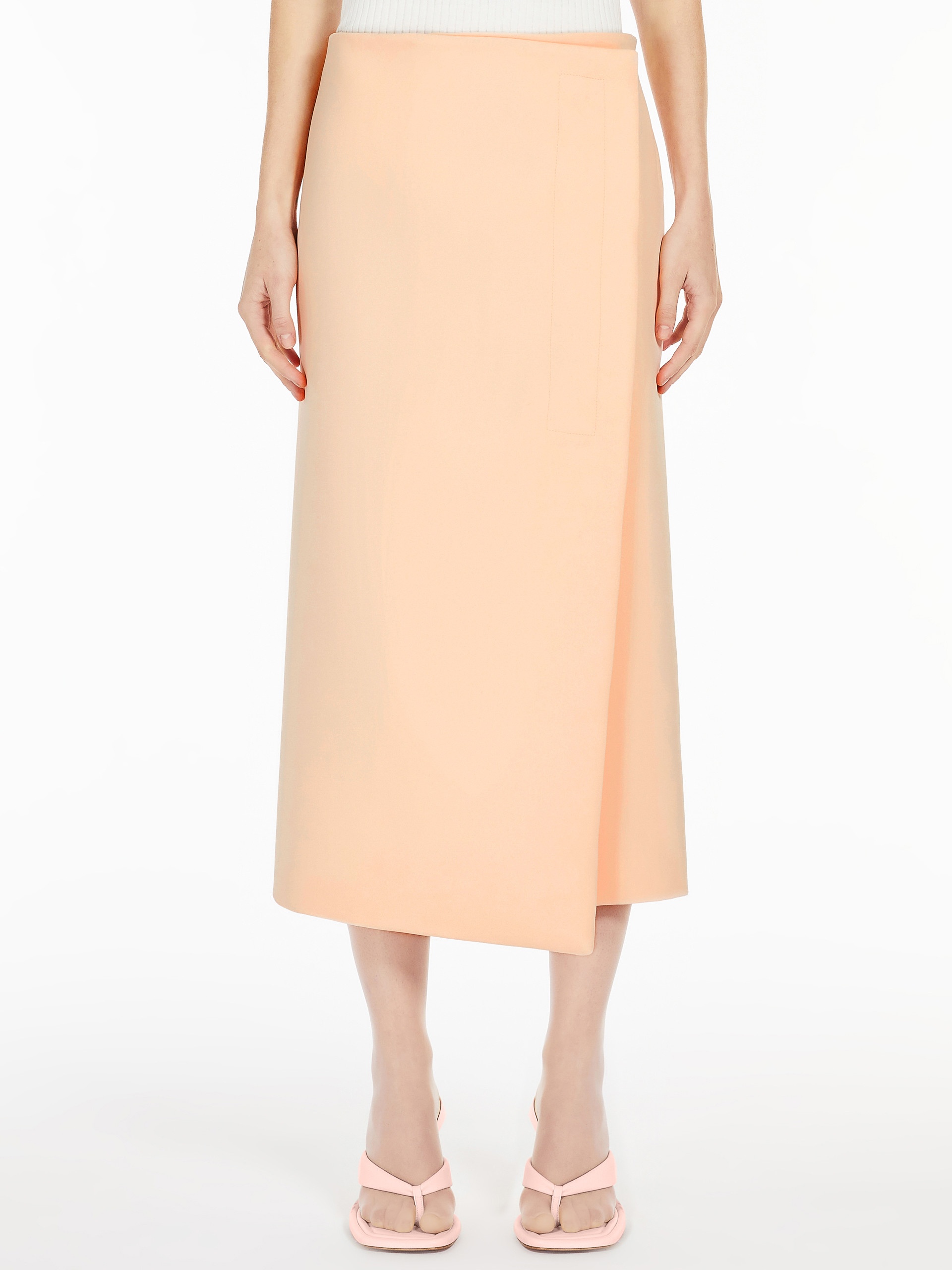 ADRIA1234 Asymmetric wrap skirt - 3