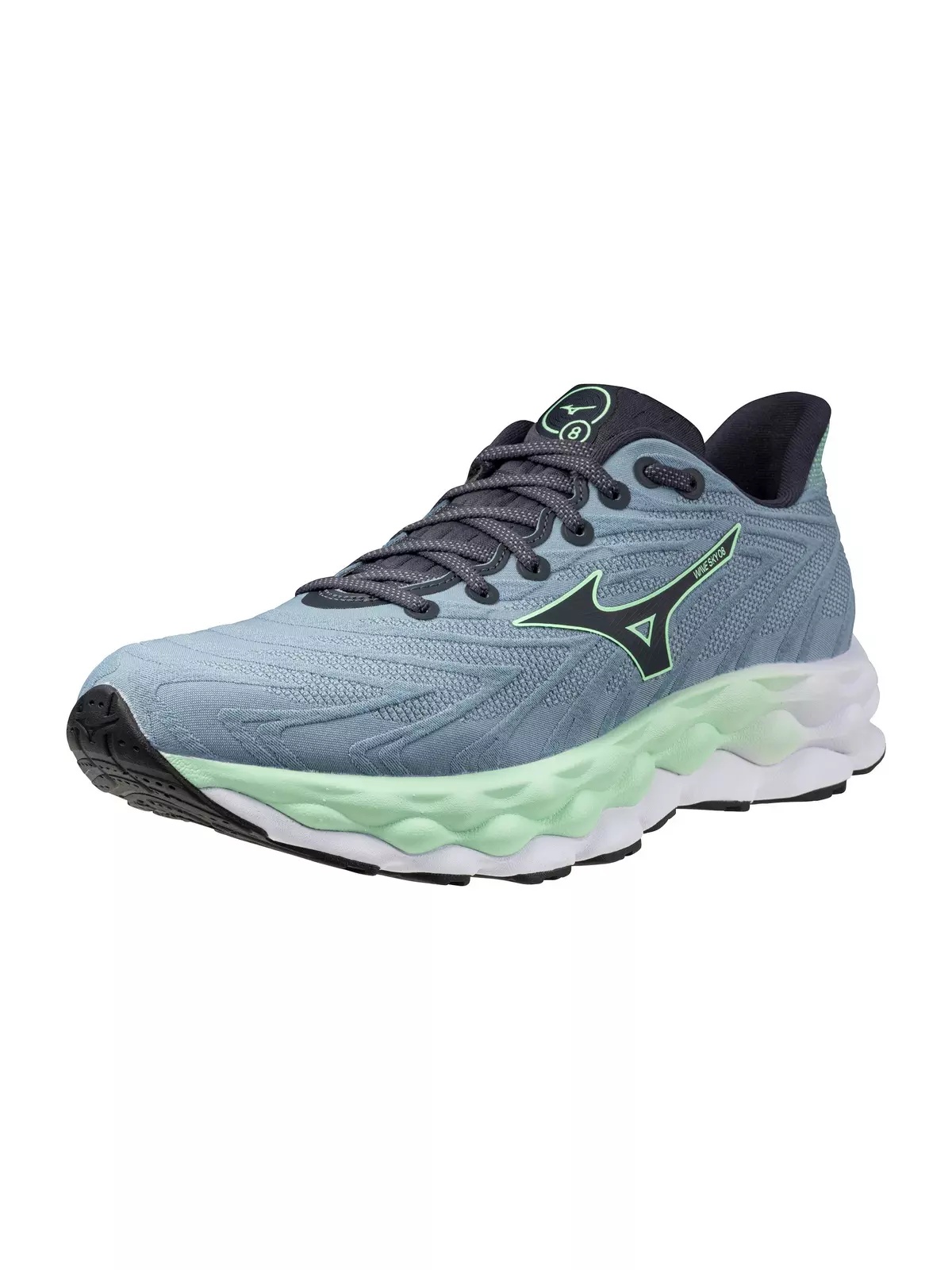 Wave Sky 8 "Citadel/Vintage Indigo" Men's Running Shoe - 3