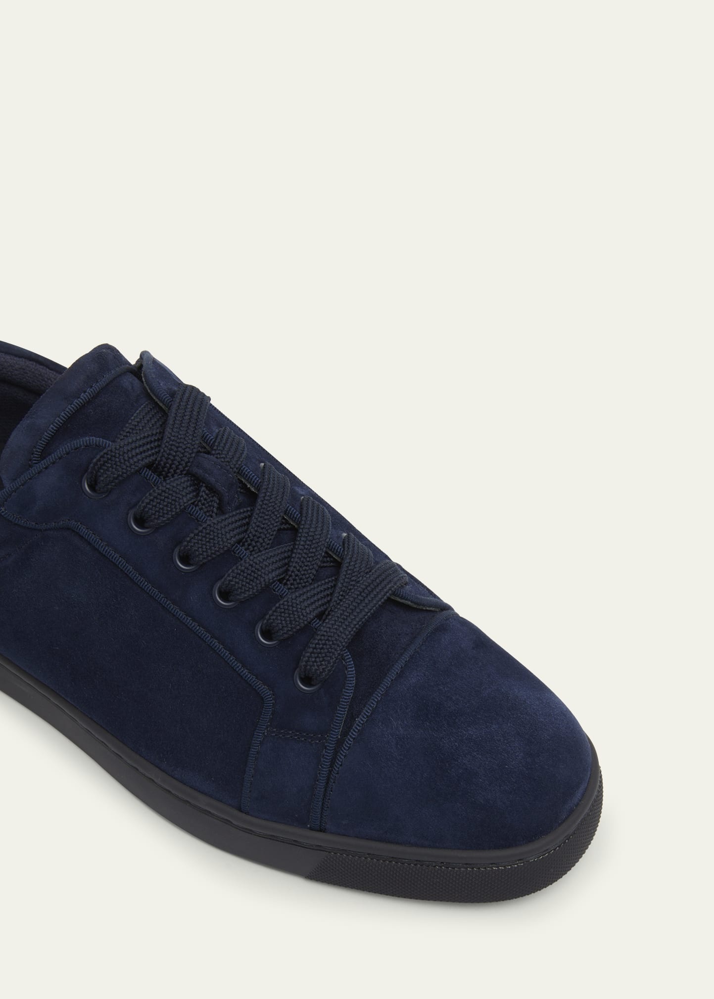 Men's Louis Junior Suede Red Sole Sneakers - 4