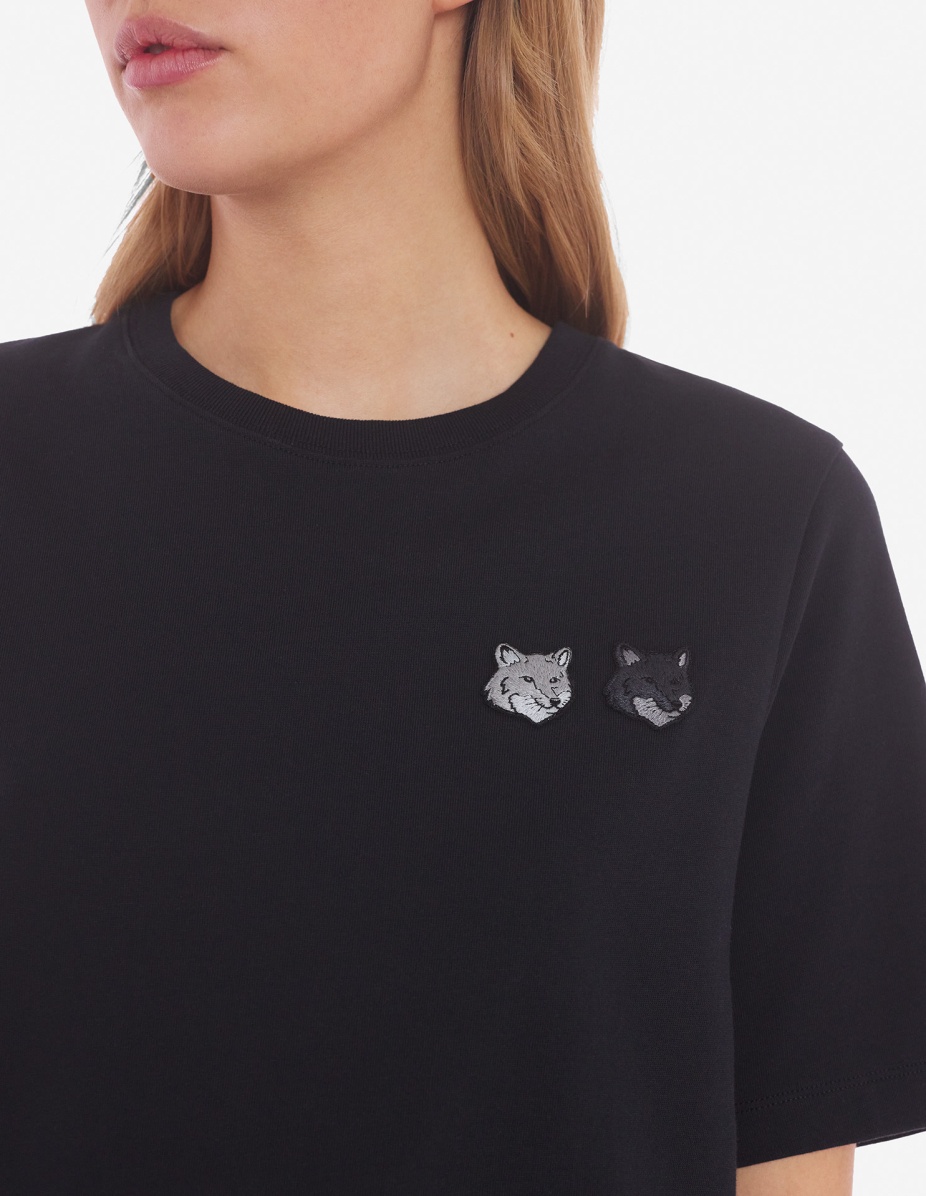 DOUBLE BOLD FOX HEAD PATCH COMFORT TEE SHIRT - 4