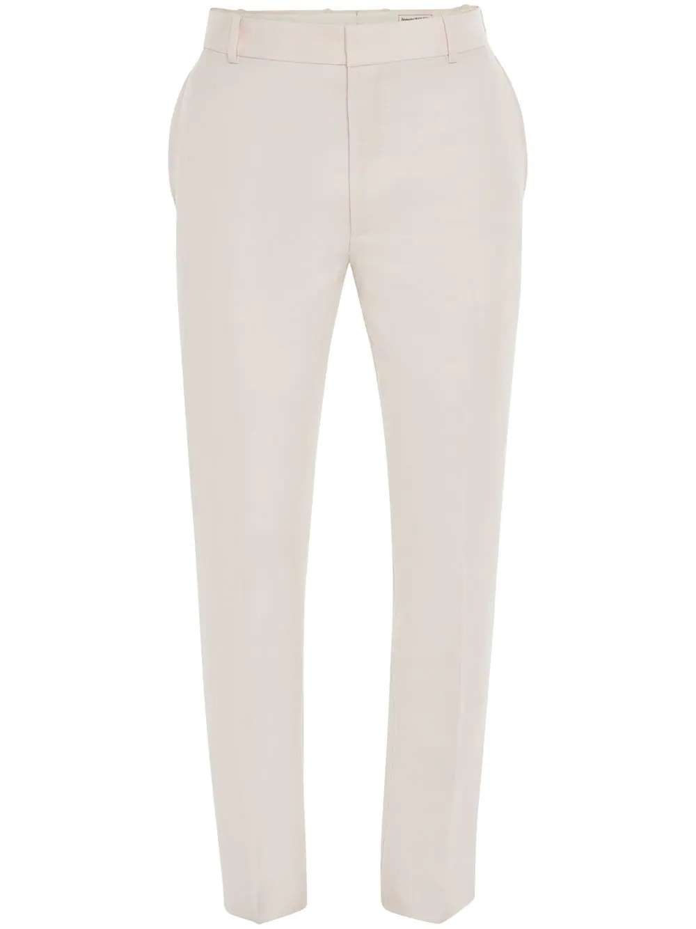 slim-fit tailored trousers - 1