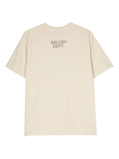 GALLERY DEPT. slogan-print cotton T-shirt outlook