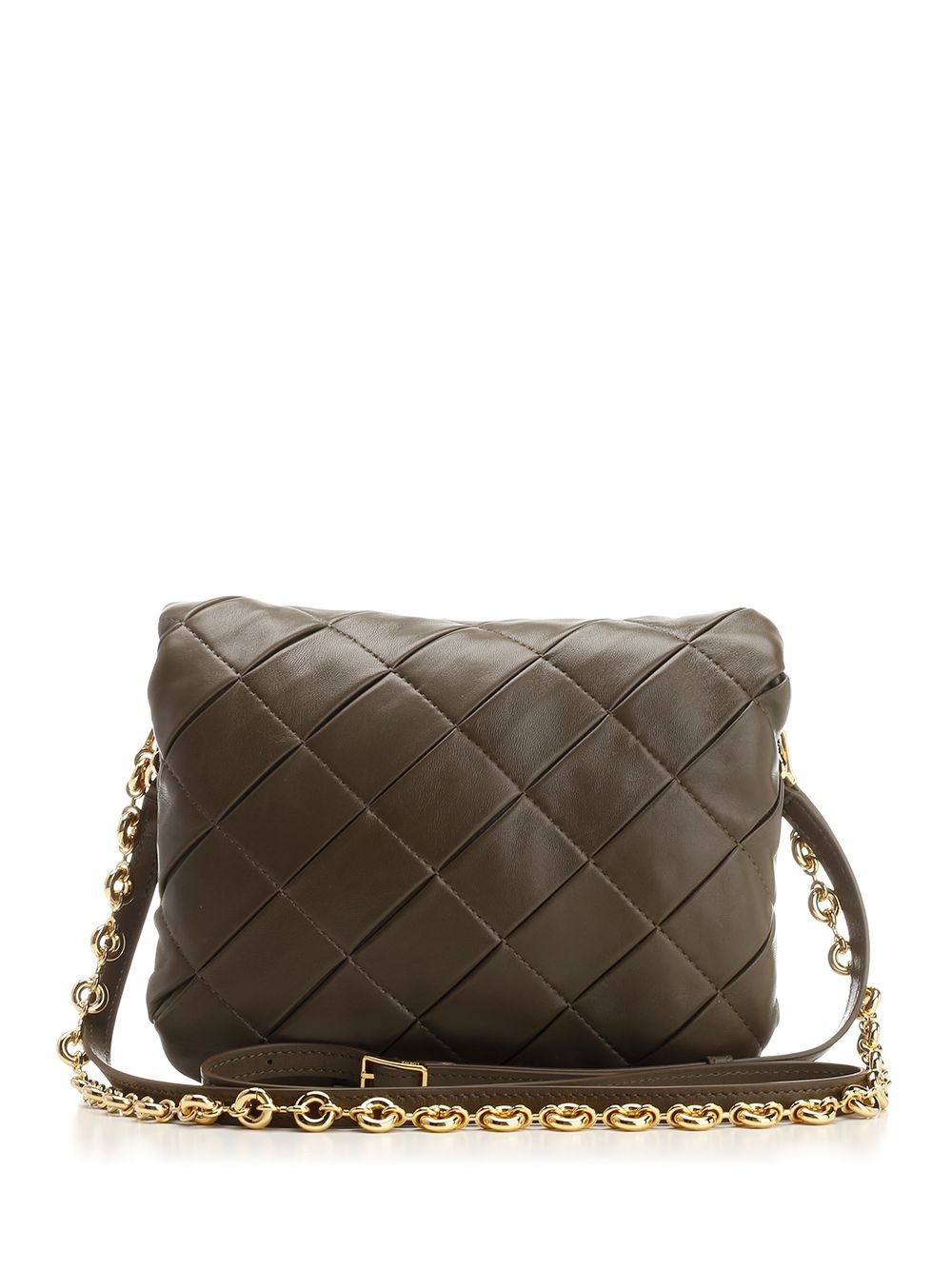 Goya Puffer Shoulder Bags Green - 3