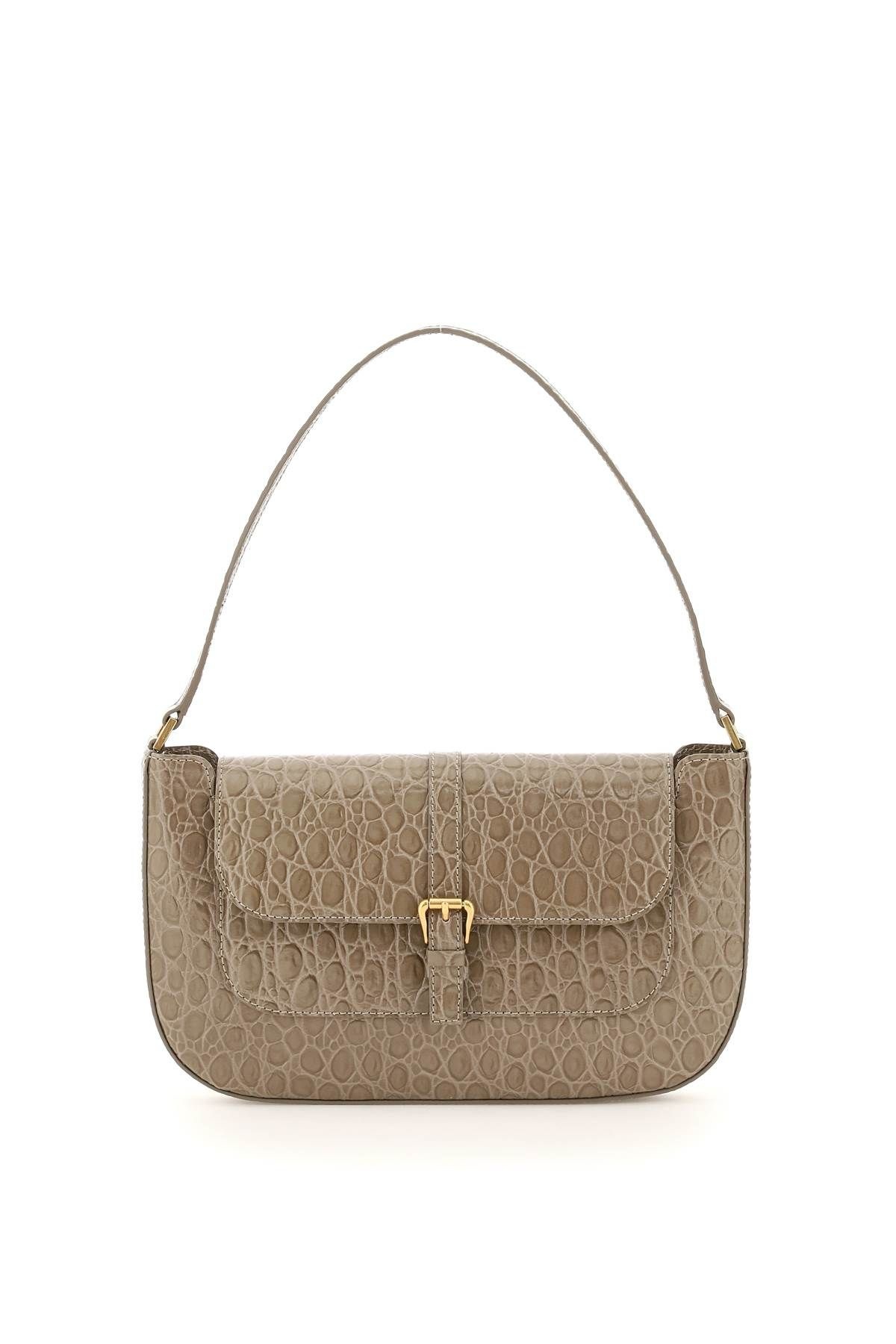 CROCO-EMBOSSED LEATHER MIRANDA BAG - 1