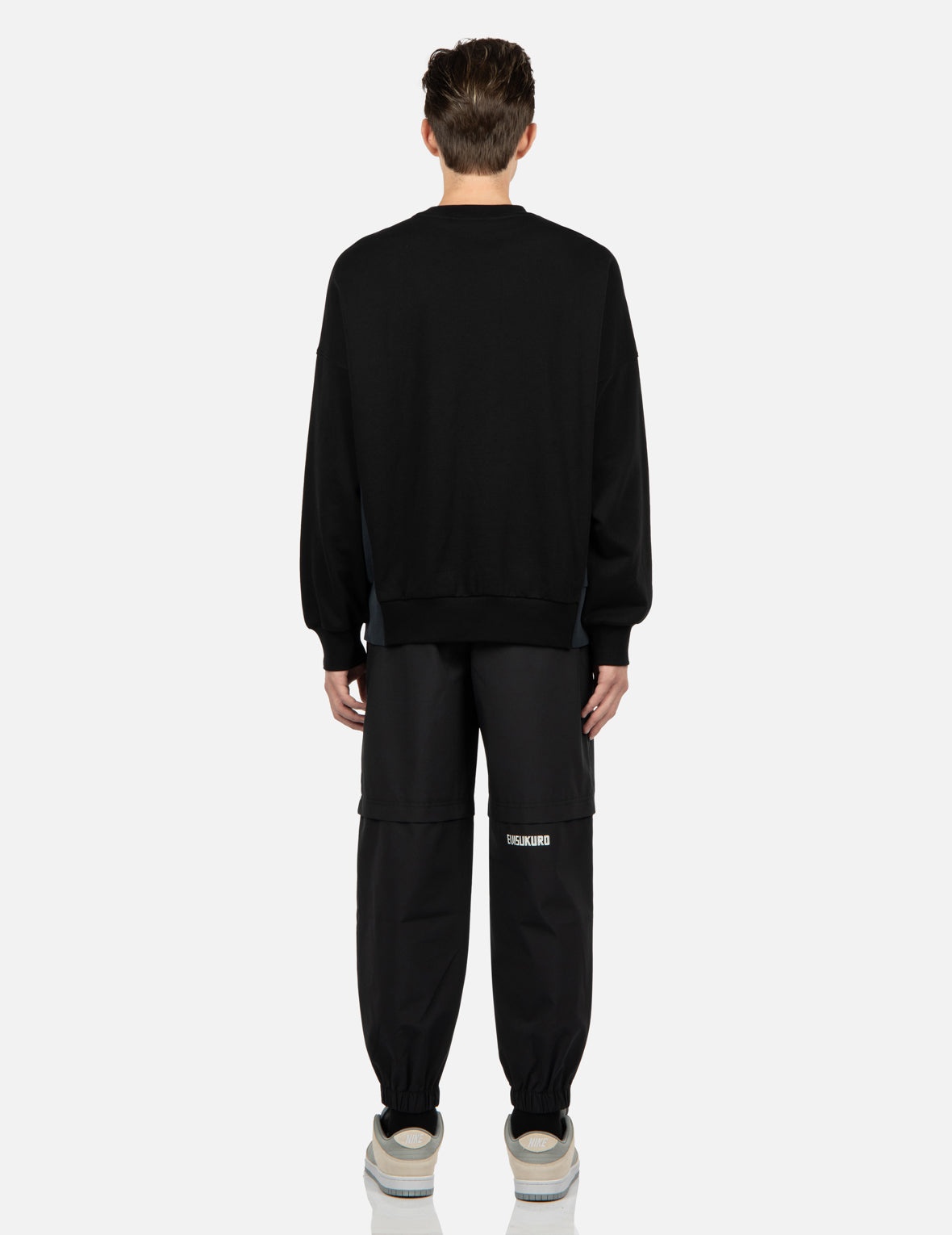 Contrast Side Pannels Sweatshirt - 6