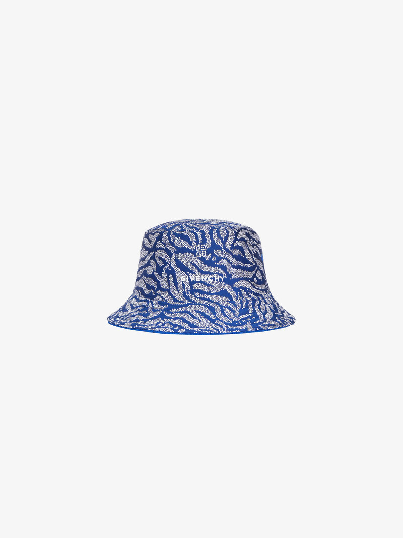 REVERSIBLE BUCKET HAT WITH ANIMAL MOTIF 3