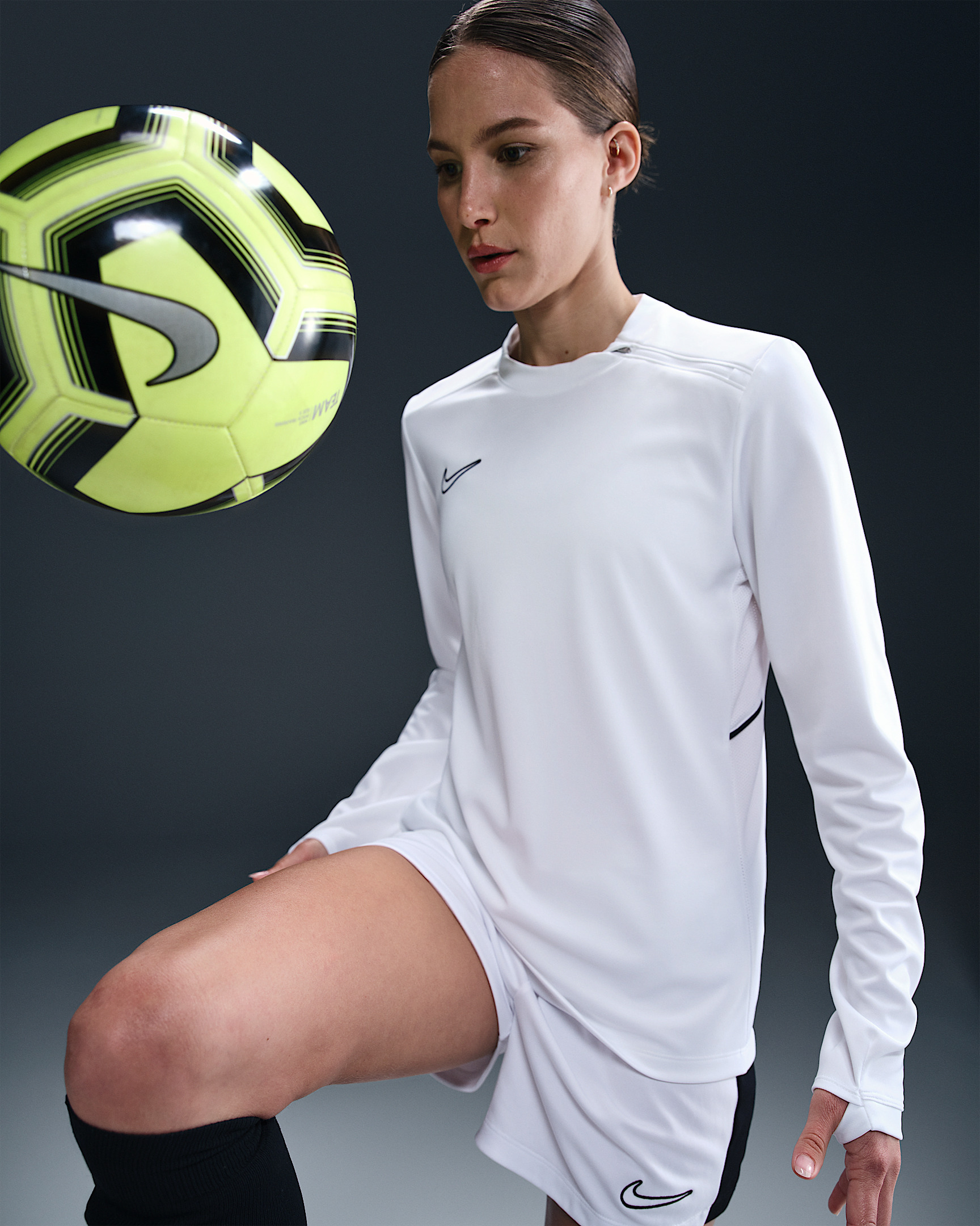 Nike Academy Women's Dri-FIT Crew-Neck Long-Sleeve Soccer Top - 3