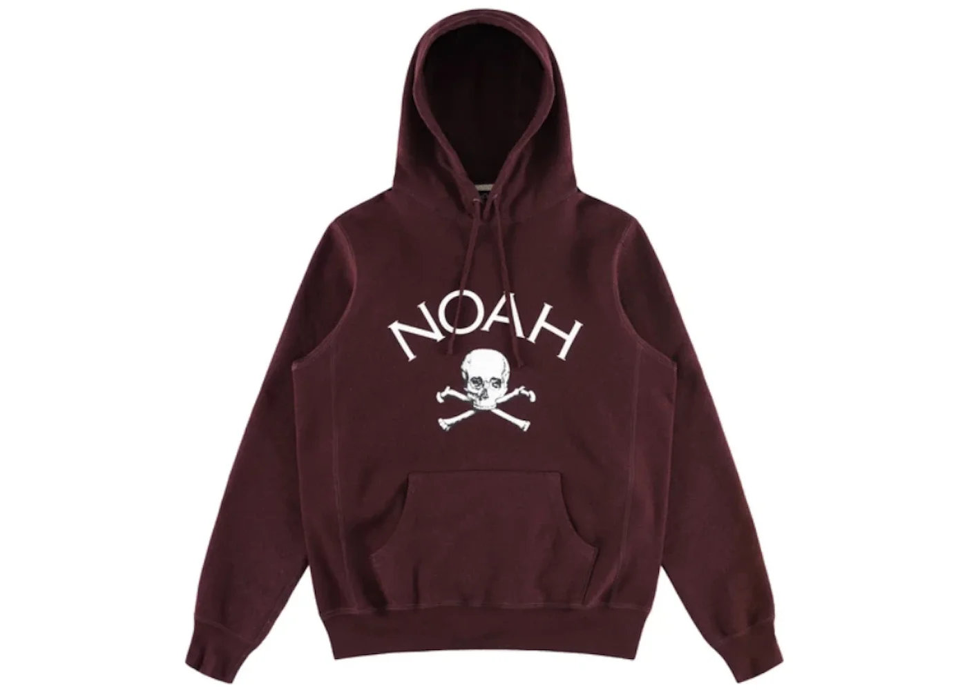 Noah Jolly Roger Hoodie Burgundy Heather - 1