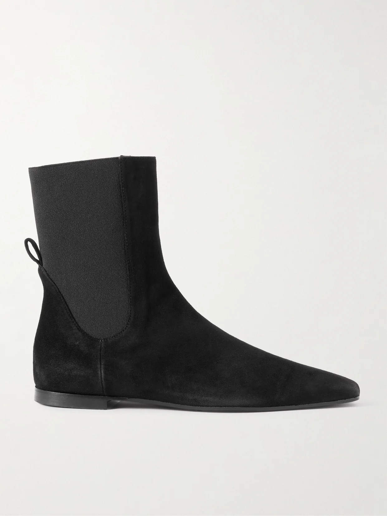 Suede Ankle Boots - 1