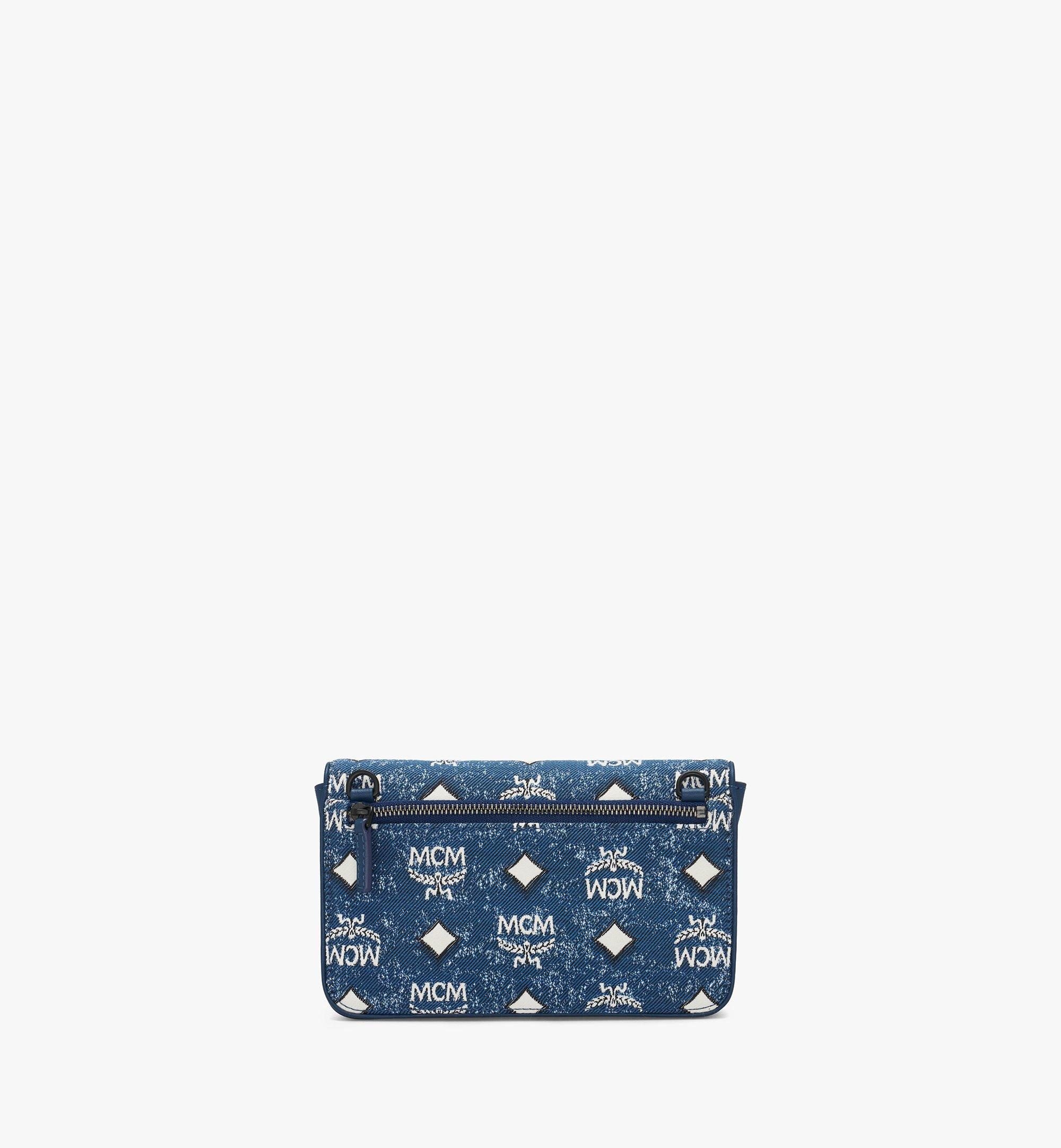 Aren Camera Bag in Vintage Denim Jacquard - 5