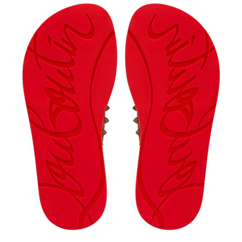 Loubi Flip Woman Flat NUDE 5 5