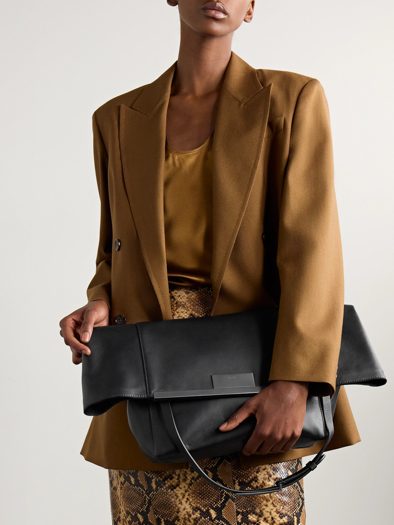 Max Mara Leather Clutch outlook