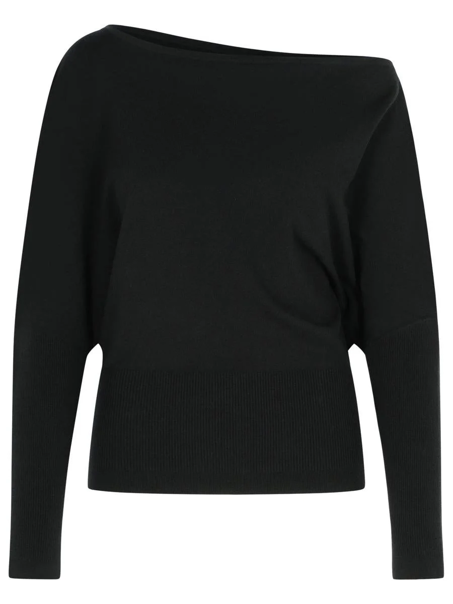 Simkhai 'Lavina' Black Wool Blend Sweater - 1