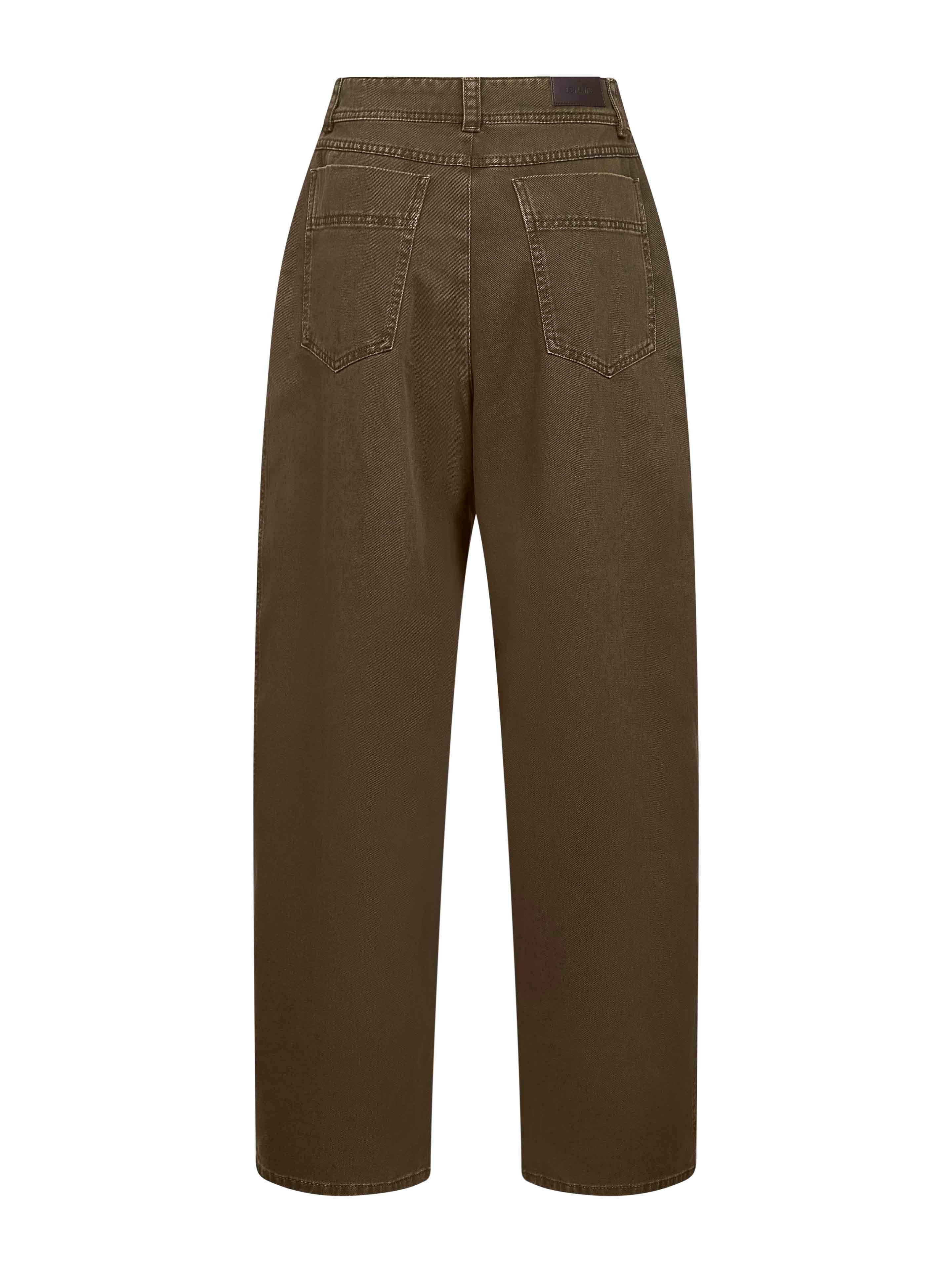Lemaire Women Green Midweight Denim Large Jeans - 2
