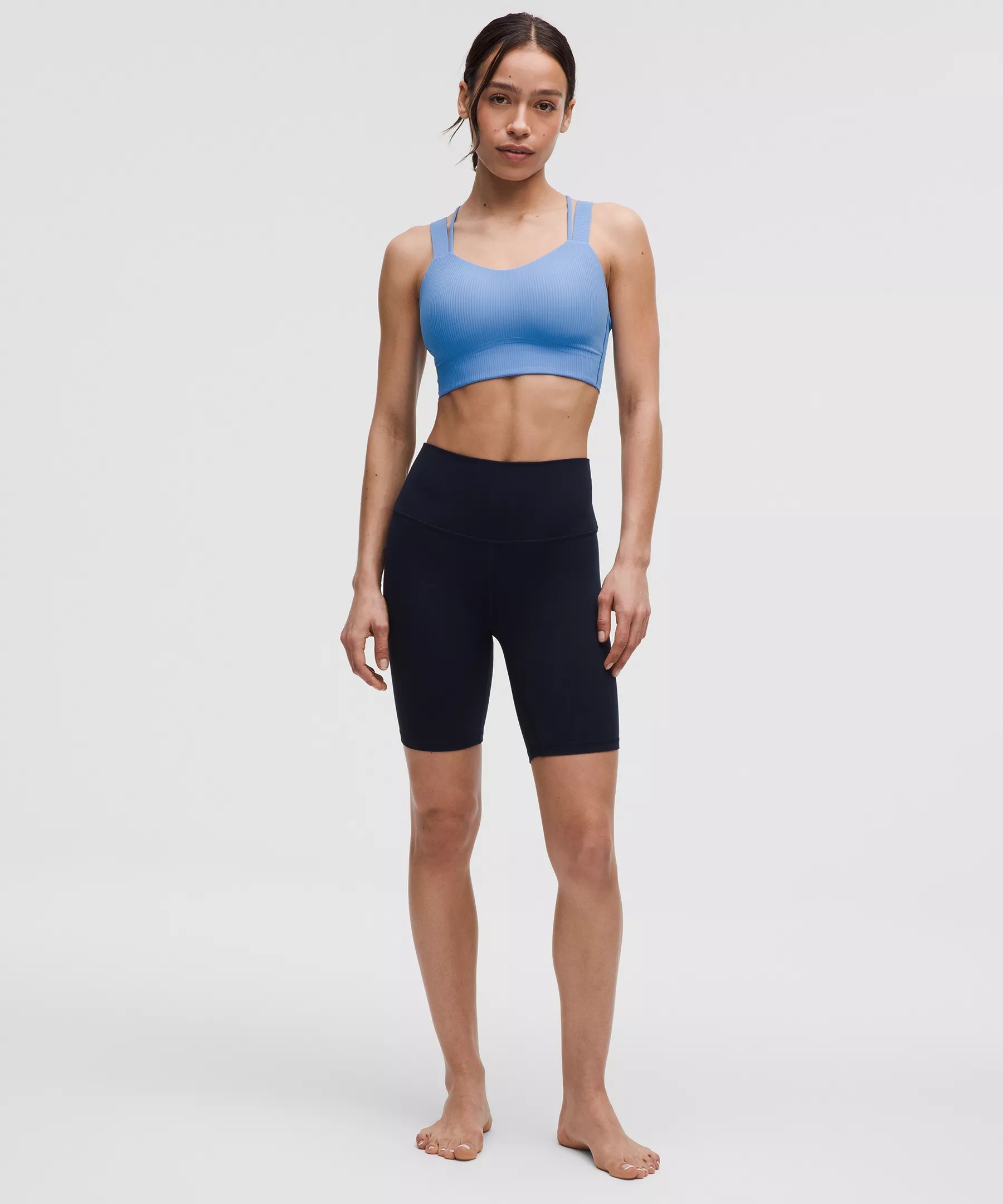 Like a Cloud Ribbed Longline Bra *Light Support, D/DD Cup - 3