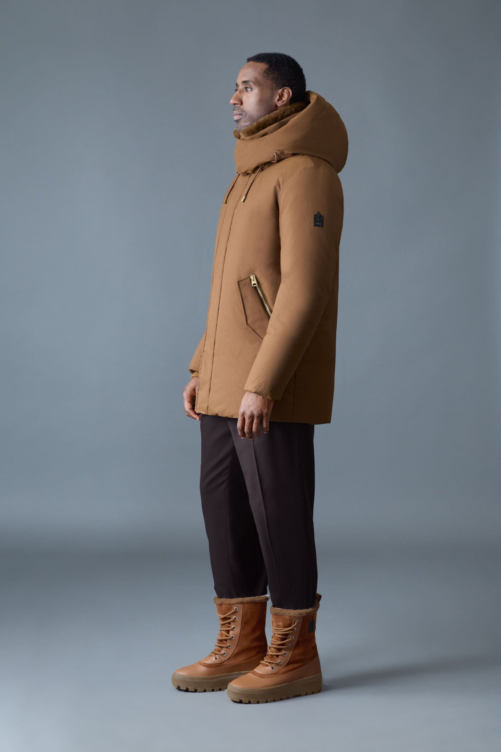 SULLIVAN 2-in-1 Down Coat with Removable Bib - 3