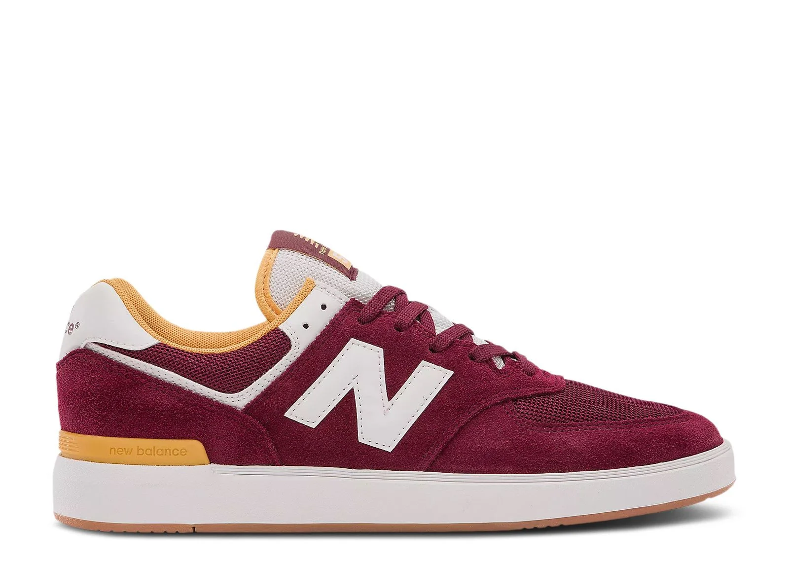 NEW BALANCE 574 'BURGUNDY GUM' - 1