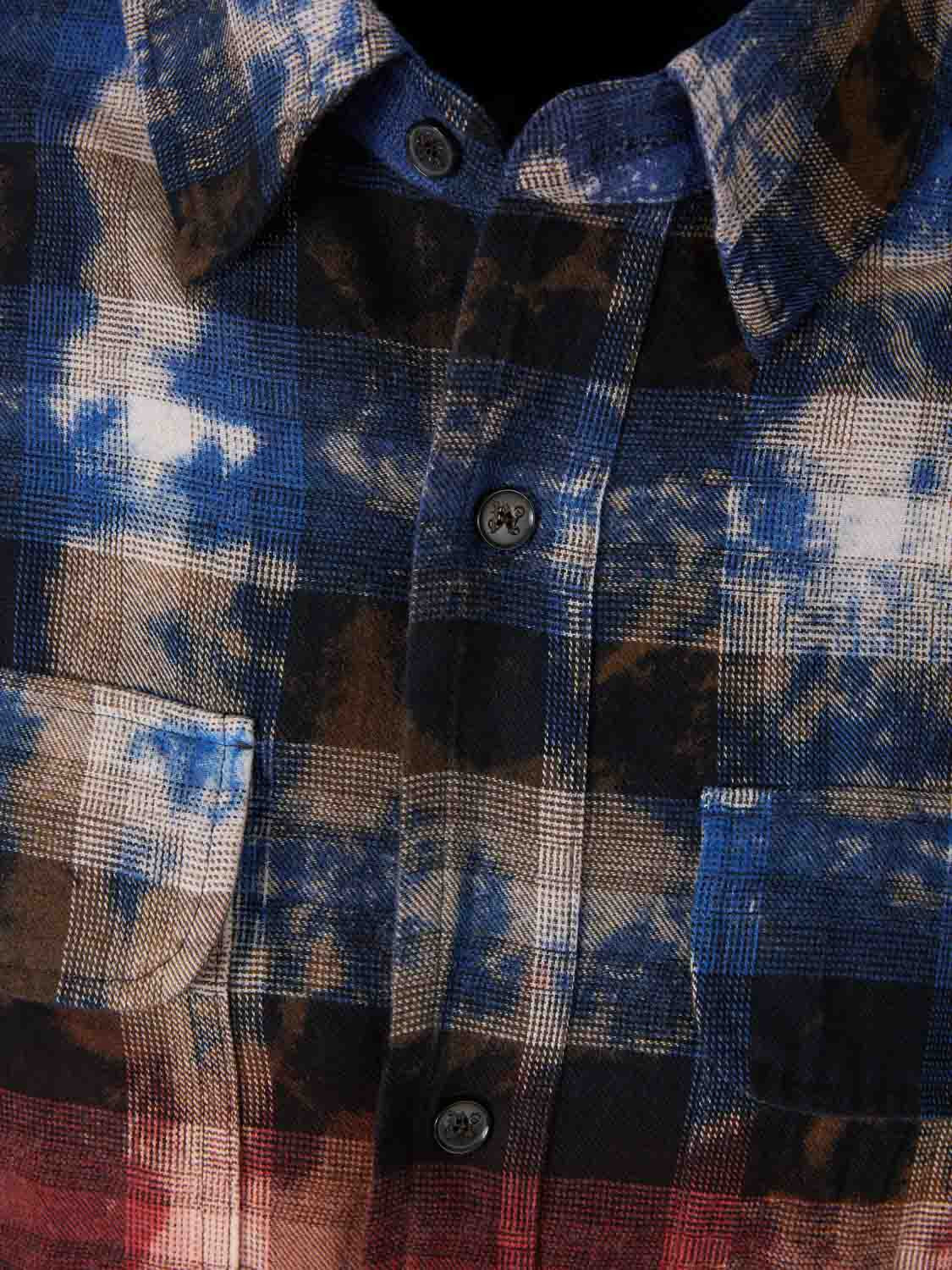 CAMISA CUADROS ESTAMPADO - 2