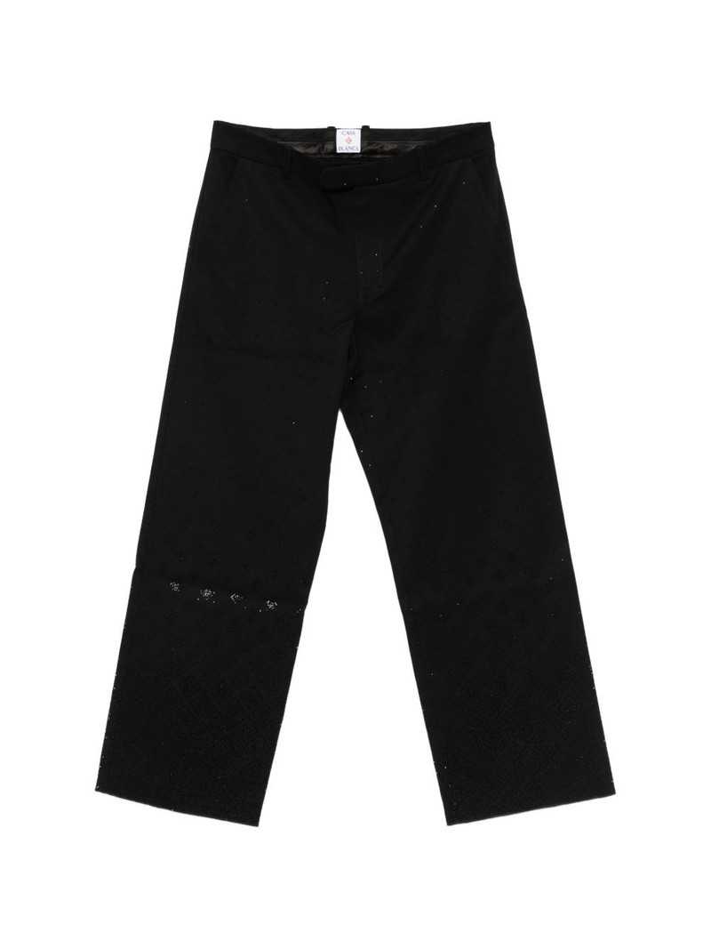 patterned trousers 1