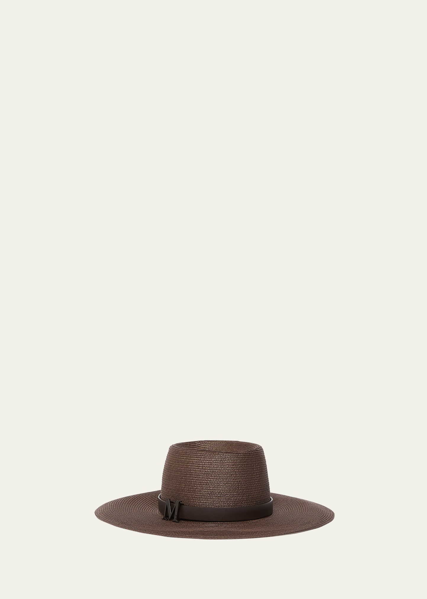 Musette Brown Belted Fedora - 1