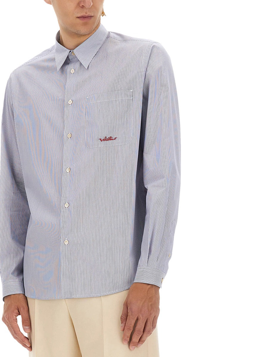 Striped Cotton Shirt - 4