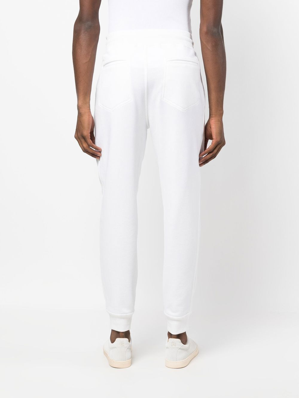 drawstring-waist track pants - 4