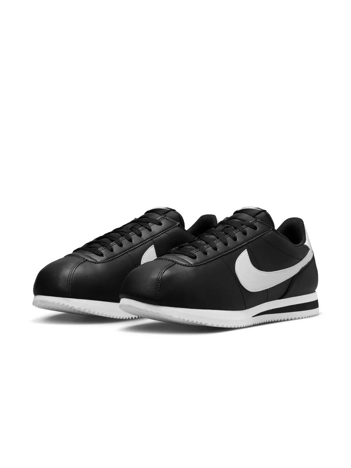 Cortez "Black/White" Men's Shoe - 5