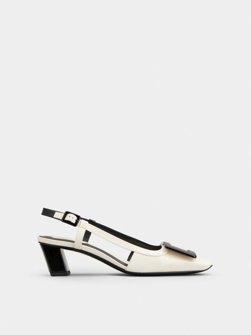 Belle Vivier Slingback Pumps in patent leather - 1