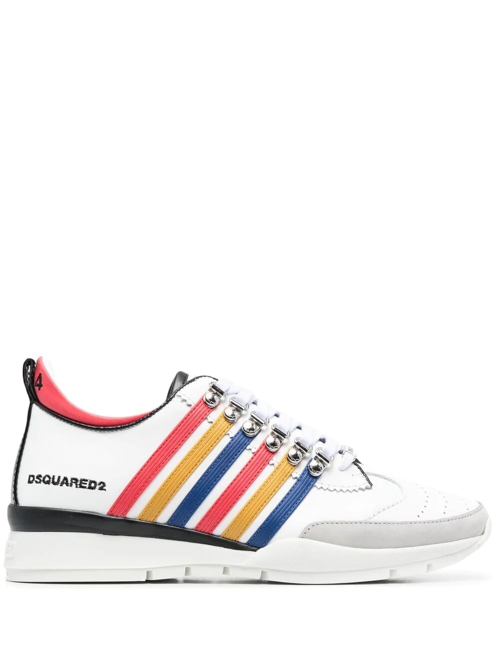 251 side-stripe low-top sneakers - 1