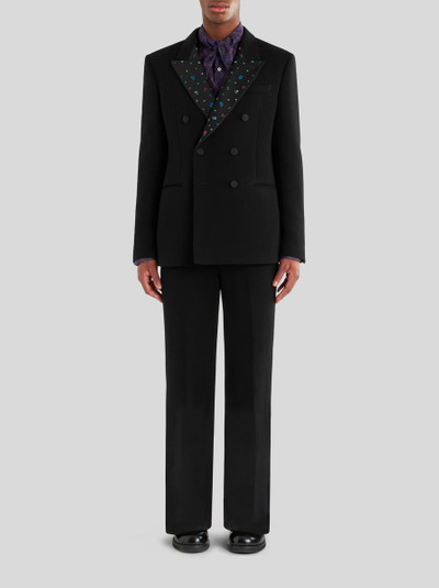 Etro DOUBLE-BREASTED JACKET WITH EMBROIDERY outlook