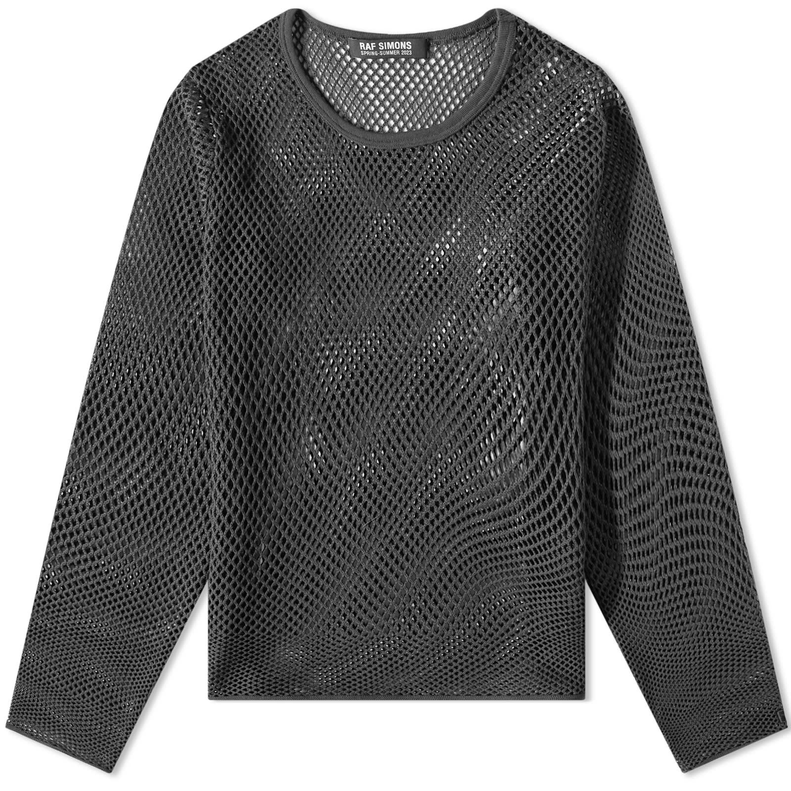 Raf Simons Raf Simons Long Sleeve Net T-Shirt | REVERSIBLE