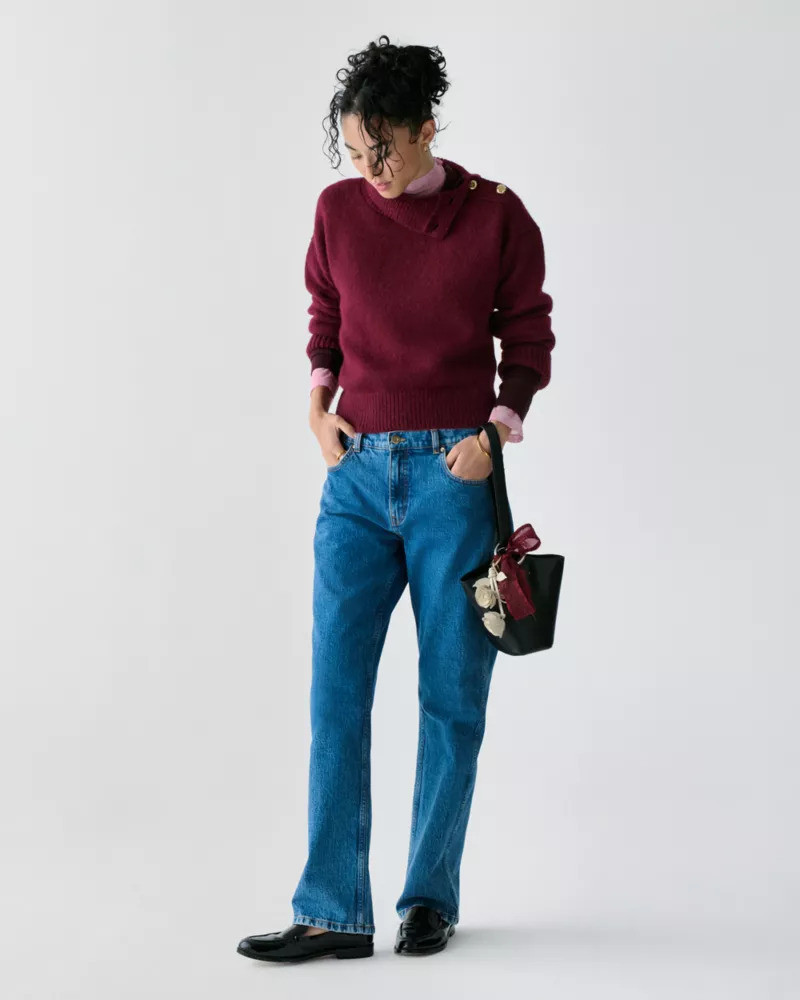 Turtleneck With Bauble Buttons 5