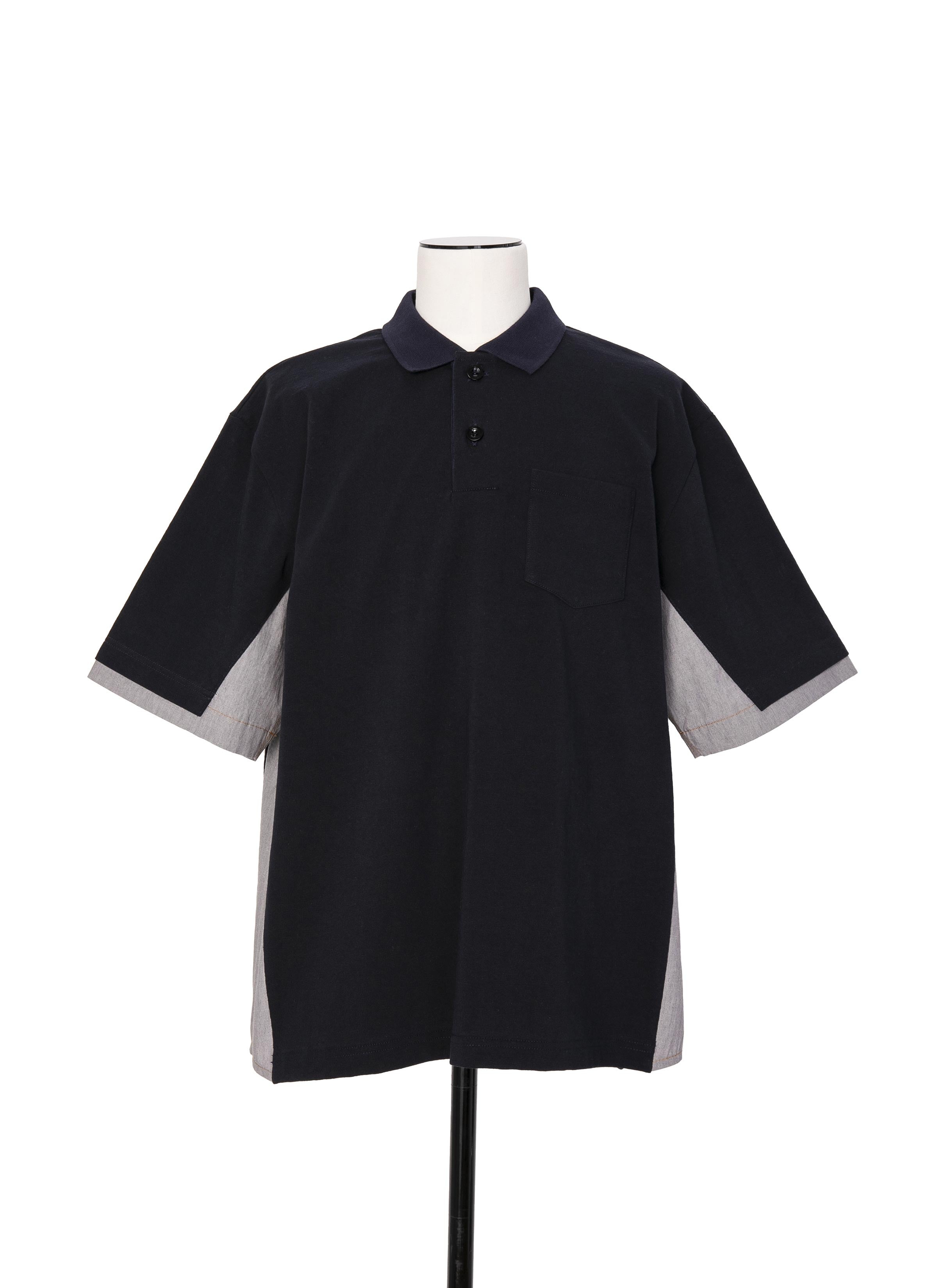 Dungaree x Cotton Jersey Polo Shirt - 1