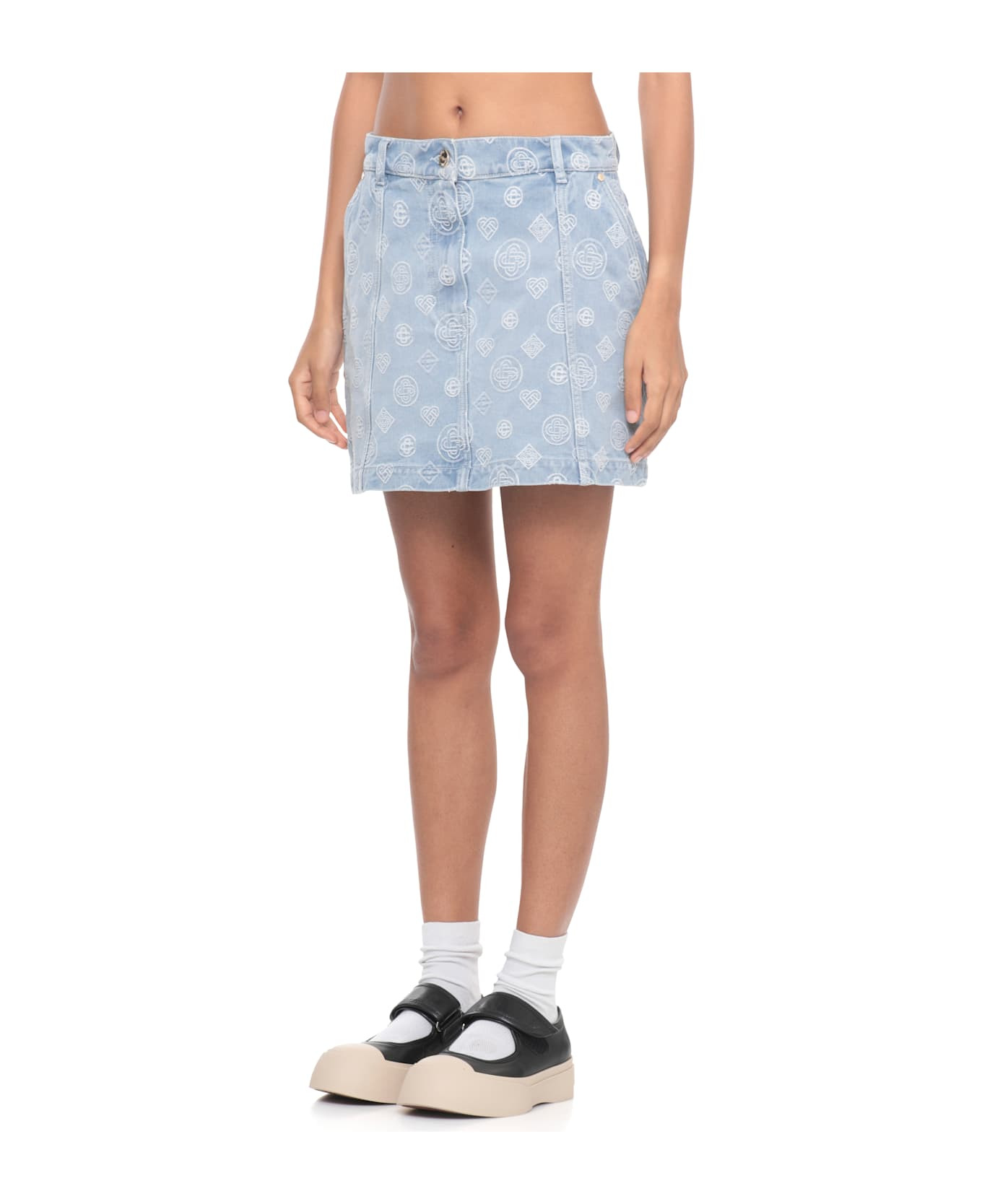 Denim Skirt - 2