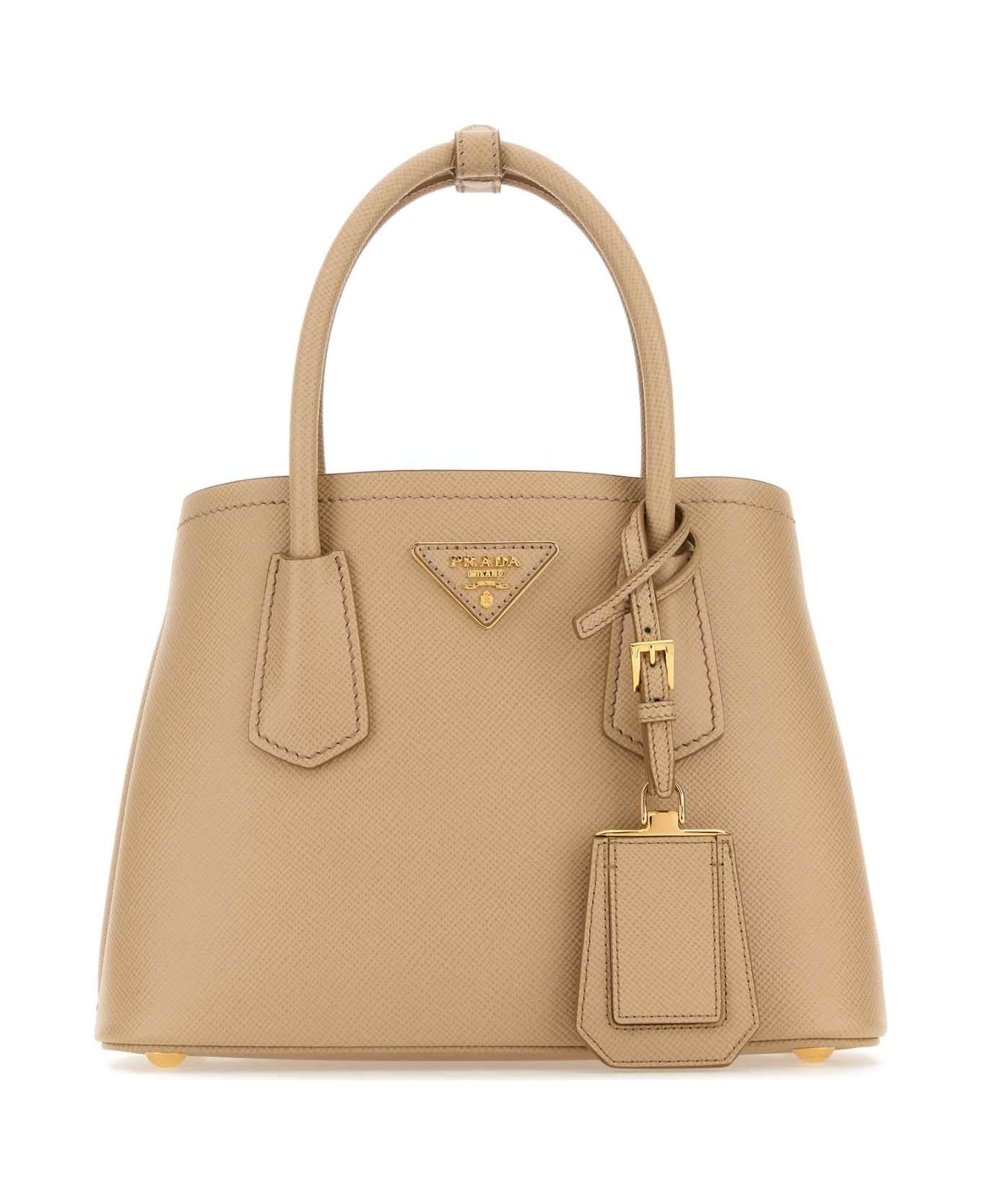 Sand Leather Handbag - 1