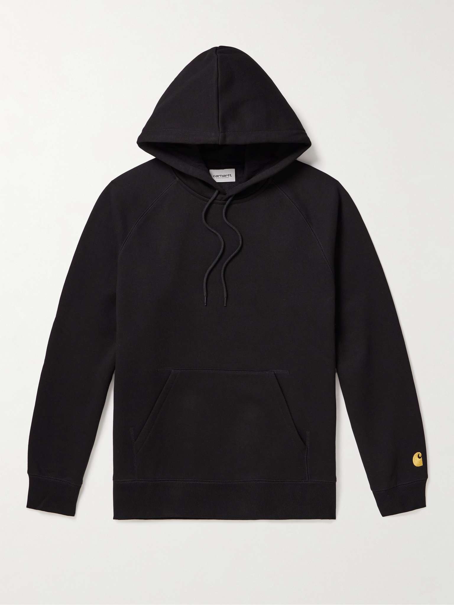 Chase Logo-Embroidered Cotton-Blend Jersey Hoodie - 1