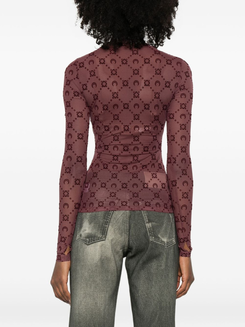 Moonogram long-sleeve top 4