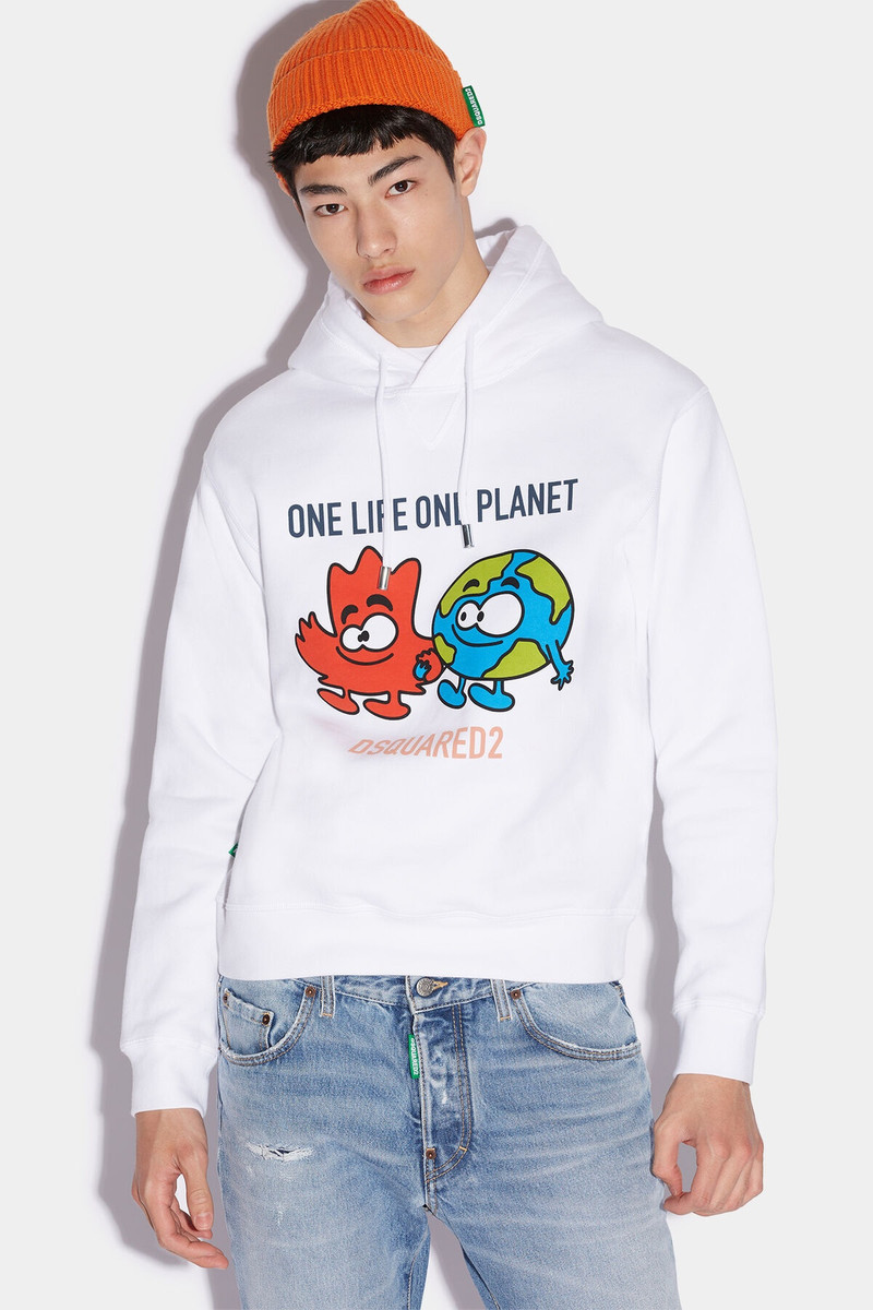 ONE LIFE ONE PLANET BUDDIES HOODIE - 1