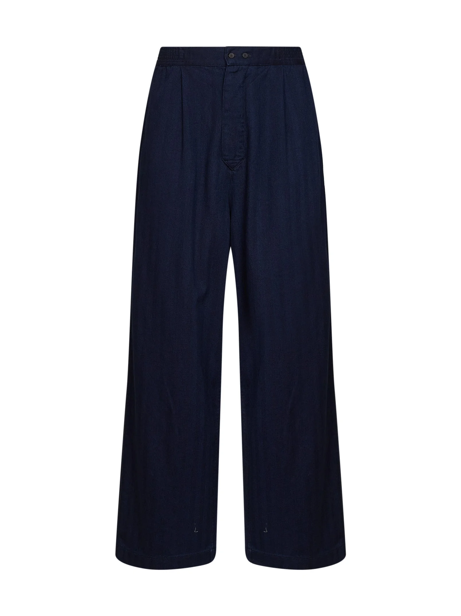 Dark navy The de-Nîmes Pyjama denim pants - 1