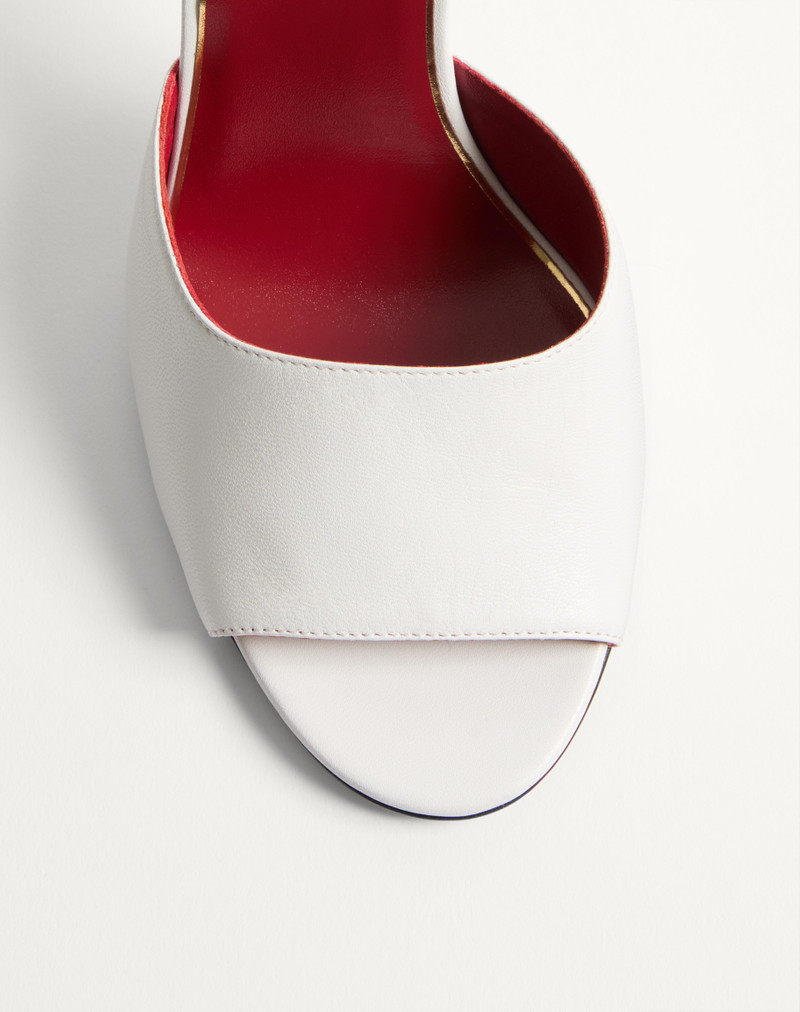Valentino DRIP ROSE KIDSKIN SANDAL WITH CRYSTALS 105MM outlook