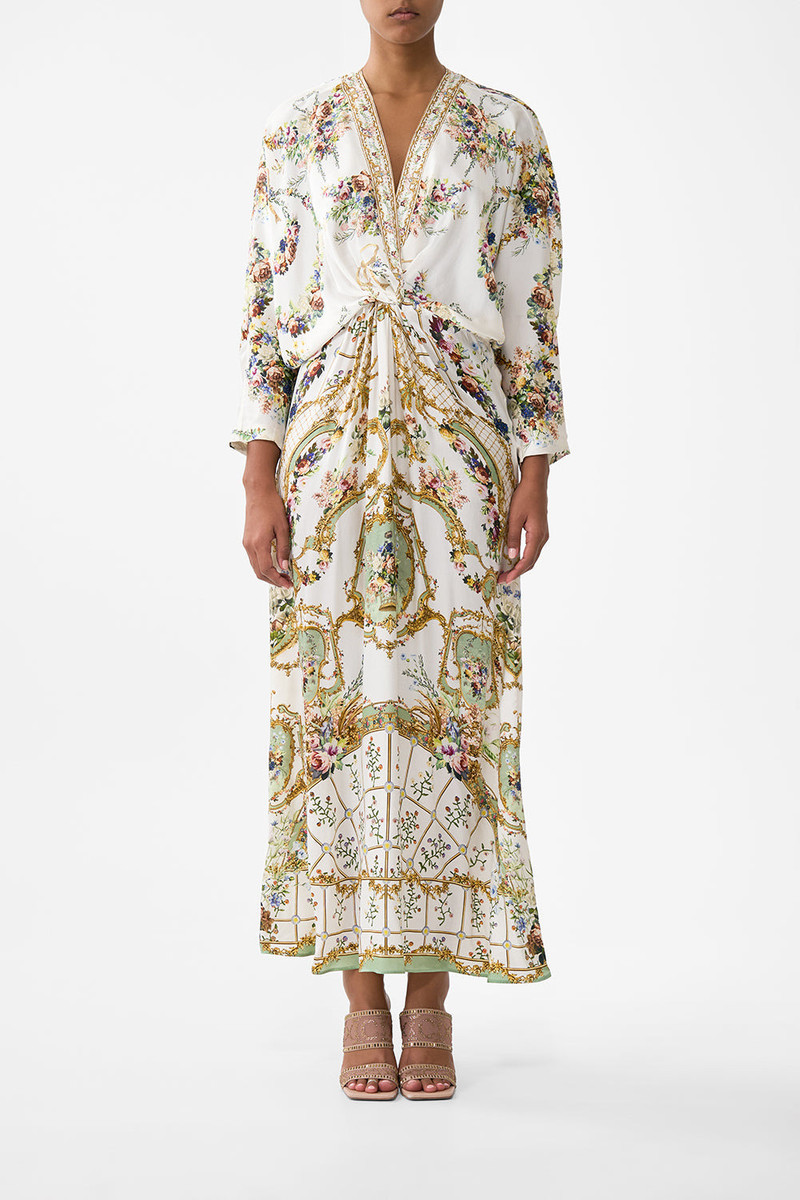 CAMILLA TWIST FRONT BATWING DRESS outlook