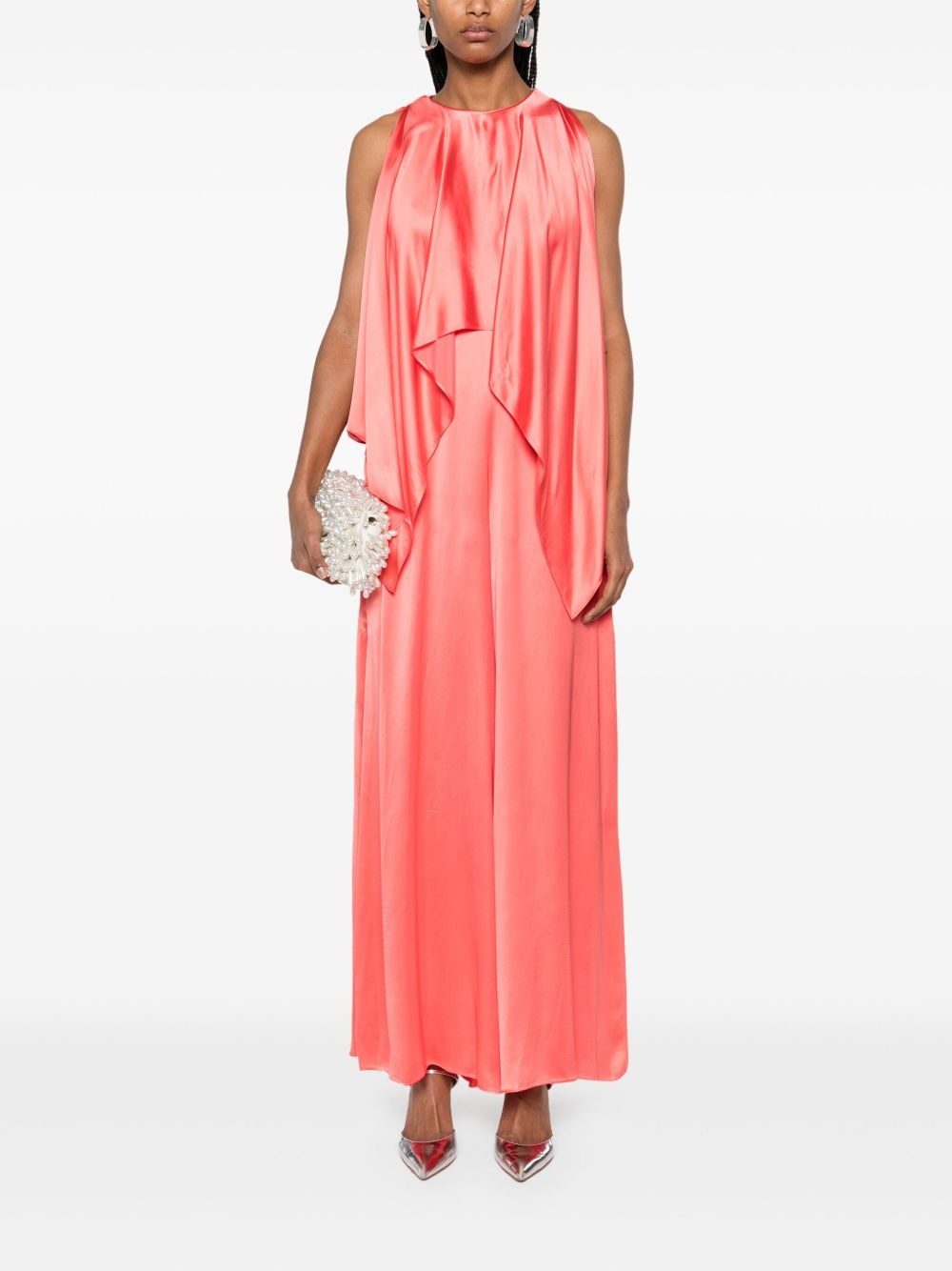layered maxi dress - 2