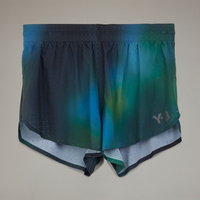 Y-3 Allover Print Running Shorts - 1