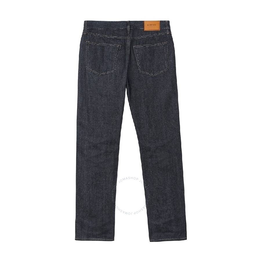 Burberry Harison Straight Leg Denim Cotton Jeans - 2