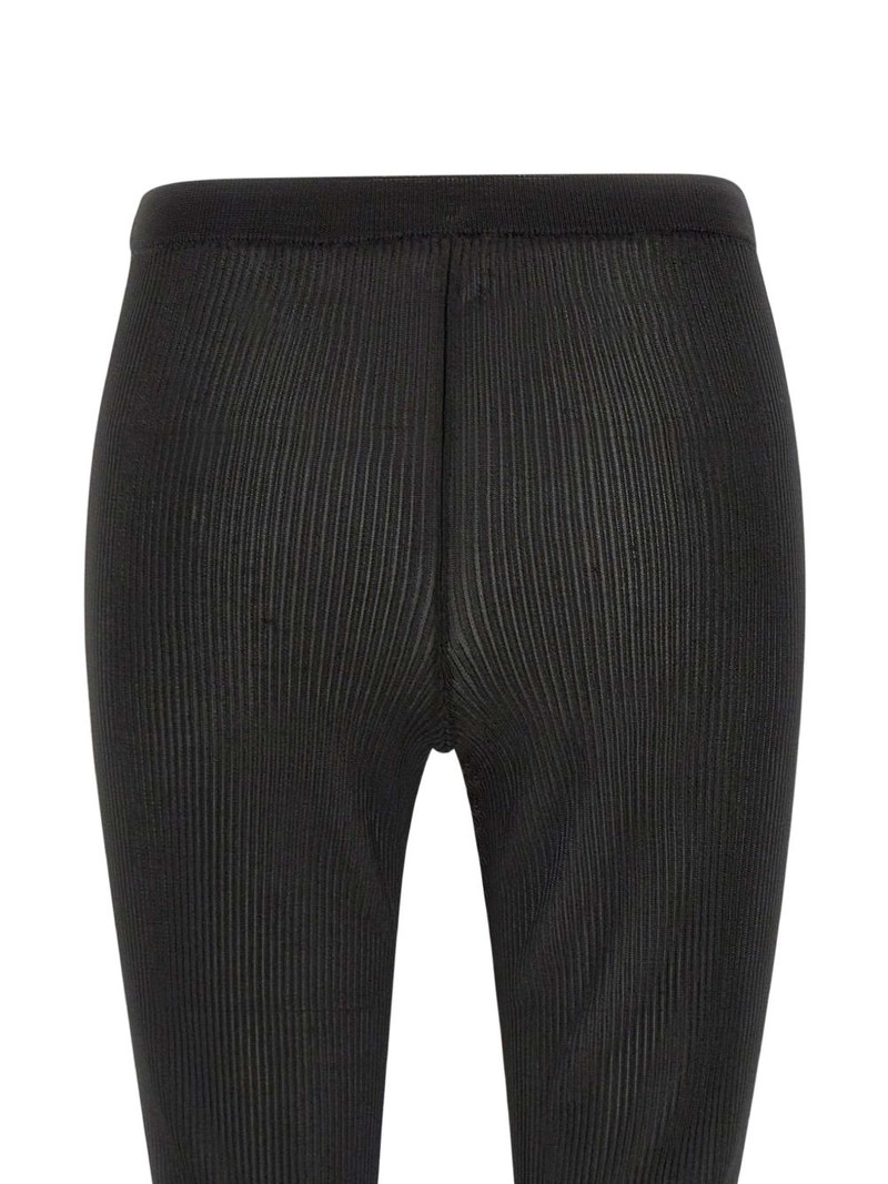 Ena ribbed elasticated waistband shorts 4