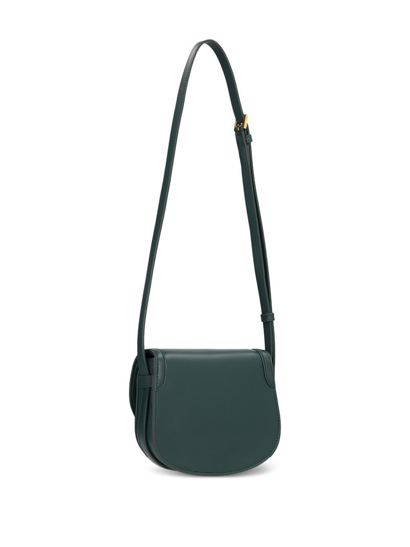 TOM FORD T-plaque leather shoulder bag outlook